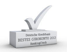 Bestes Girokonto 2012 - Deutsche Kreditbank