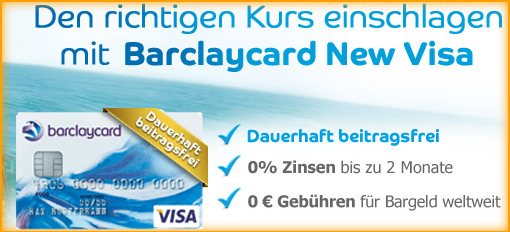 Barclaycard New Visa