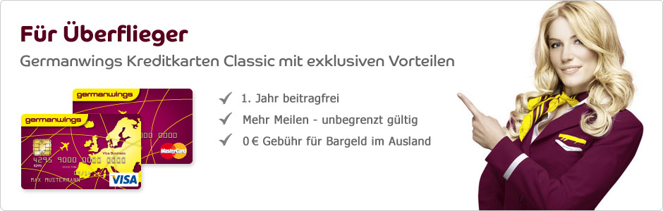 Germanwings Kreditkarten Classic