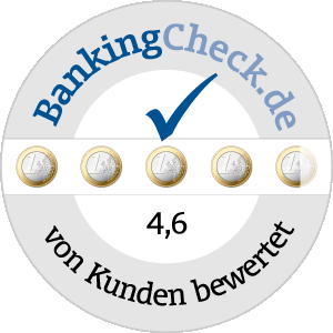 BankingCheck User-Siegel: 4,6