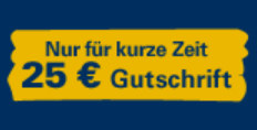 25€ Startguthaben beim 1822direkt Tagesgeldkonto