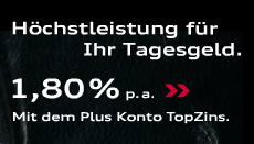 Audi Bank Tagesgeld - 1,80% bis 50.000€