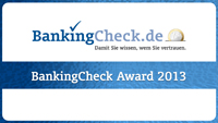 BankingCheck Award 2013