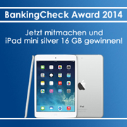 BankingCheck Award 2014 Gewinnspiel