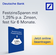 Deutsche Bank FestzinsSparen
