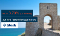 Fibank Festgeld mit bis zu 3,70% Zinsen