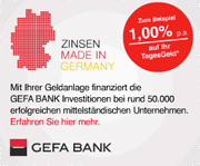 GEFA Bank TagesGeld