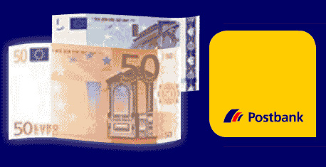Postbank Girokonto - 55€ Bonus und 3,33% aufs Tagesgeld