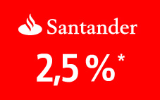 Santander Bank Tagesgeld mit 2,50% Zinsen