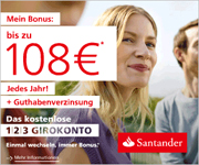 Santander Bank 123 Girokonto