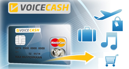 VoiceCash Prepaid MasterCard