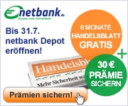 netbank Depot - Verlängerung Sonderaktion