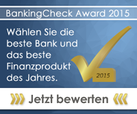 BankingCheck Award 2015