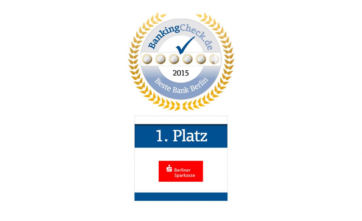 Die beste Bank Berlin 2015