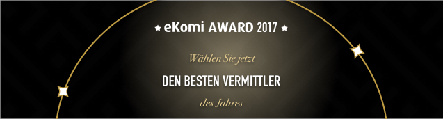 eKomi Award 2017 - Vermittler