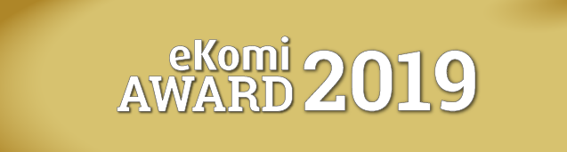 eKomi Award 2019 - Kategorie Versicherer