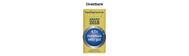 VTB Direktbank | Kundensiegel 2018