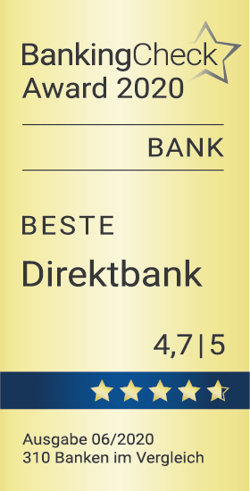 BankingCheck Award 2020