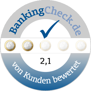 BankingCheck User-Siegel: 2,1