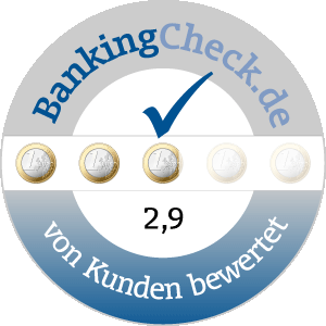 BankingCheck User-Siegel: 2,9