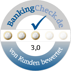 BankingCheck User-Siegel: 3,0