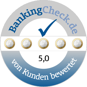 BankingCheck User-Siegel: 5,0