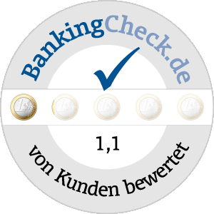 BankingCheck User-Siegel: 1,1