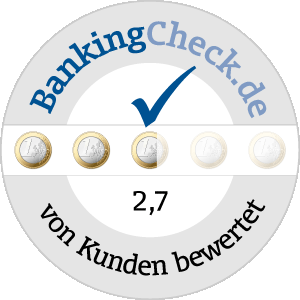 BankingCheck User-Siegel: 2,7