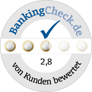 BankingCheck User-Siegel: 2,8
