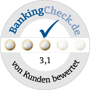 BankingCheck User-Siegel: 3,1