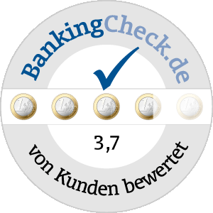 BankingCheck User-Siegel: 3,7