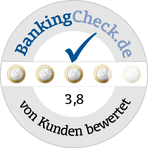 BankingCheck User-Siegel: 3,8