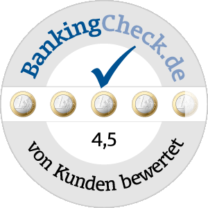 BankingCheck User-Siegel: 4,5