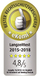 eKomi Langzeittest 2018 