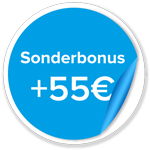 Savedo 55€ Sonderbonus für Neukunden
